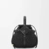 Mini Diamond Round Basket Bag in Calfskin Mini Diamond Round Basket Bag in Calfskin