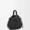 Mini Diamond Round Basket Bag in Calfskin Mini Diamond Round Basket Bag in Calfskin