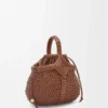 Mini Diamond Round Basket Bag in Calfskin Mini Diamond Round Basket Bag in Calfskin