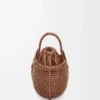 Mini Diamond Round Basket Bag in Calfskin Mini Diamond Round Basket Bag in Calfskin
