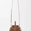 Mini Diamond Round Basket Bag in Calfskin Mini Diamond Round Basket Bag in Calfskin