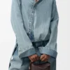 Mini Featherlight Puzzle Bag in Nappa Lambskin