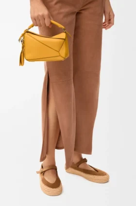 Mini Featherlight Puzzle Bag in Nappa Lambskin
