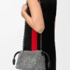 Mini Flamenco Purse in Beads and Nappa Lambskin Mini Flamenco Purse in Beads and Nappa Lambskin