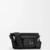 Mini Flex Messenger in Canvas and Suede Mini Flex Messenger in Canvas and Suede