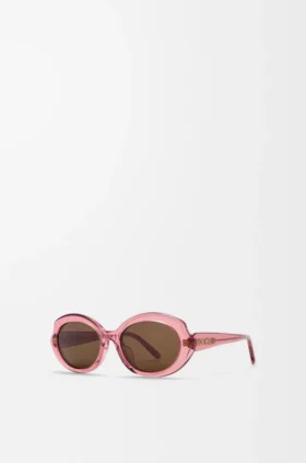 Mini Oval Slim Sunglasses