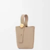 Mini Pebble Bucket Bag in Soft Grained Calfskin Mini Pebble Bucket Bag in Soft Grained Calfskin