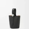 Mini Pebble Bucket Bag in Soft Grained Calfskin Mini Pebble Bucket Bag in Soft Grained Calfskin