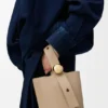 Mini Pebble Bucket Bag in Soft Grained Calfskin Mini Pebble Bucket Bag in Soft Grained Calfskin