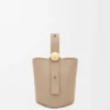 Mini Pebble Bucket Bag in Soft Grained Calfskin Mini Pebble Bucket Bag in Soft Grained Calfskin