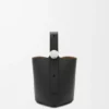 Mini Pebble Bucket Bag in Soft Grained Calfskin Mini Pebble Bucket Bag in Soft Grained Calfskin