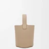 Mini Pebble Bucket Bag in Soft Grained Calfskin Mini Pebble Bucket Bag in Soft Grained Calfskin