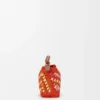 Mini Puzzle Edge Bag in Raffia and Calfskin Mini Puzzle Edge Bag in Raffia and Calfskin