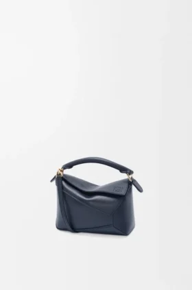 Mini Puzzle Edge Bag in Soft Grained Calfskin