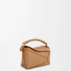 Mini Puzzle Edge Bag in Soft Grained Calfskin