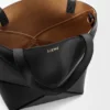 Mini Puzzle Fold Tote in Shiny Calfskin Mini Puzzle Fold Tote in Shiny Calfskin