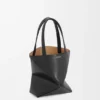Mini Puzzle Fold Tote in Shiny Calfskin Mini Puzzle Fold Tote in Shiny Calfskin