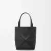 Mini Puzzle Fold Tote in Shiny Calfskin Mini Puzzle Fold Tote in Shiny Calfskin