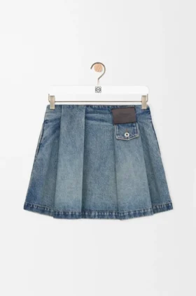 Mini Skirt in Denim