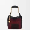 Mini Squeeze Bag in Beaded Leather