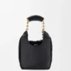 Mini Squeeze Bag in Beaded Leather