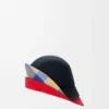 Multi-Brim Bucket Hat in Cotton Canvas Multi-Brim Bucket Hat in Cotton Canvas