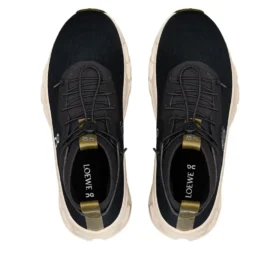 On Running X Loewe Cloudtilt Hi “Black Oatmeal Olive” 3Wg10765483