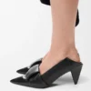 Origami Flap Back Pump in Lambskin Origami Flap Back Pump in Lambskin