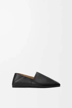 Origami Slipper in Soft Calfskin