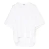 Os Short Sleeve Solid Color White S540333Xat-2100