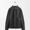 Overshirt in Nappa Lambskin Overshirt in Nappa Lambskin