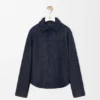 Overshirt in Nappa Lambskin