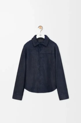 Overshirt in Nappa Lambskin