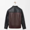 Overshirt in Nappa Lambskin