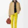 Overshirt in Suede Lambskin
