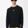 Oversized Fit Long Sleeve T-Shirt in Cotton Oversized Fit Long Sleeve T-Shirt in Cotton
