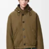 Padded Jacket in Technical Cotton Padded Jacket in Technical Cotton