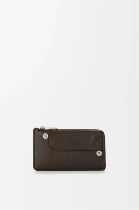 Panta Coin Cardholder in Shiny Calfskin