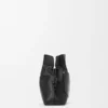 Panta Medium Flamenco Clutch in Shiny Calfskin