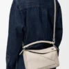 Panta Small Puzzle Bag in Shiny Calfskin Panta Small Puzzle Bag in Shiny Calfskin