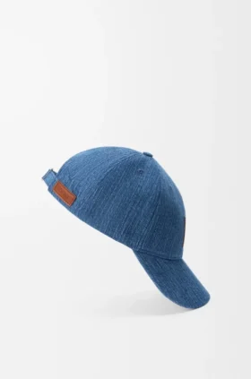 Patch Cap in Denim