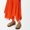 Pebble Beads Fussbett Sandal in Nappa Lambskin