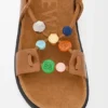 Pebble Beads Fussbett Sandal in Nappa Lambskin