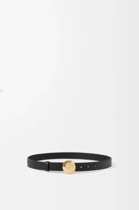Pebble Belt in Smooth Calfskin