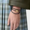 Pebble Bracelet in Calfskin
