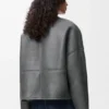 Pebble Cardigan in Shearling