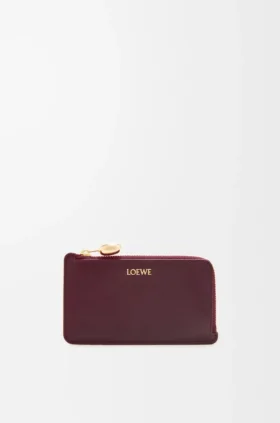 Pebble Coin Cardholder in Shiny Nappa Calfskin