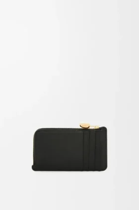 Pebble Coin Cardholder in Shiny Nappa Calfskin