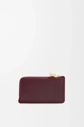 Pebble Coin Cardholder in Shiny Nappa Calfskin