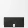 Pebble Continental Wallet in Pebble Grained Calfskin Pebble Continental Wallet in Pebble Grained Calfskin